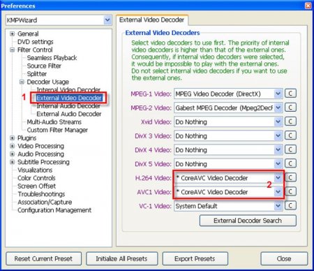 3- External Video Decoder = CoreAVC (Medium).jpg